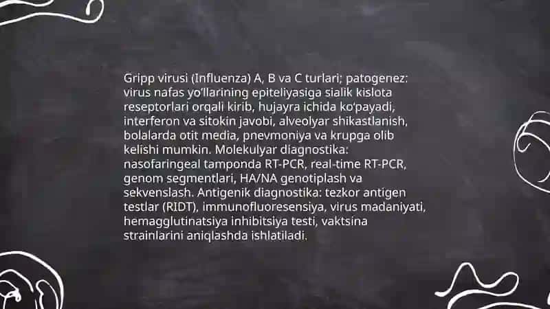 Pediatriya amaliyotida koʻp uchraydigan infeksiyalar qoʻzgʻatuvchilari, patogenez, laboratoriya tashxisi 4