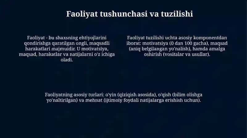 Faoliyatning umumiy psixologik tavsifi 4