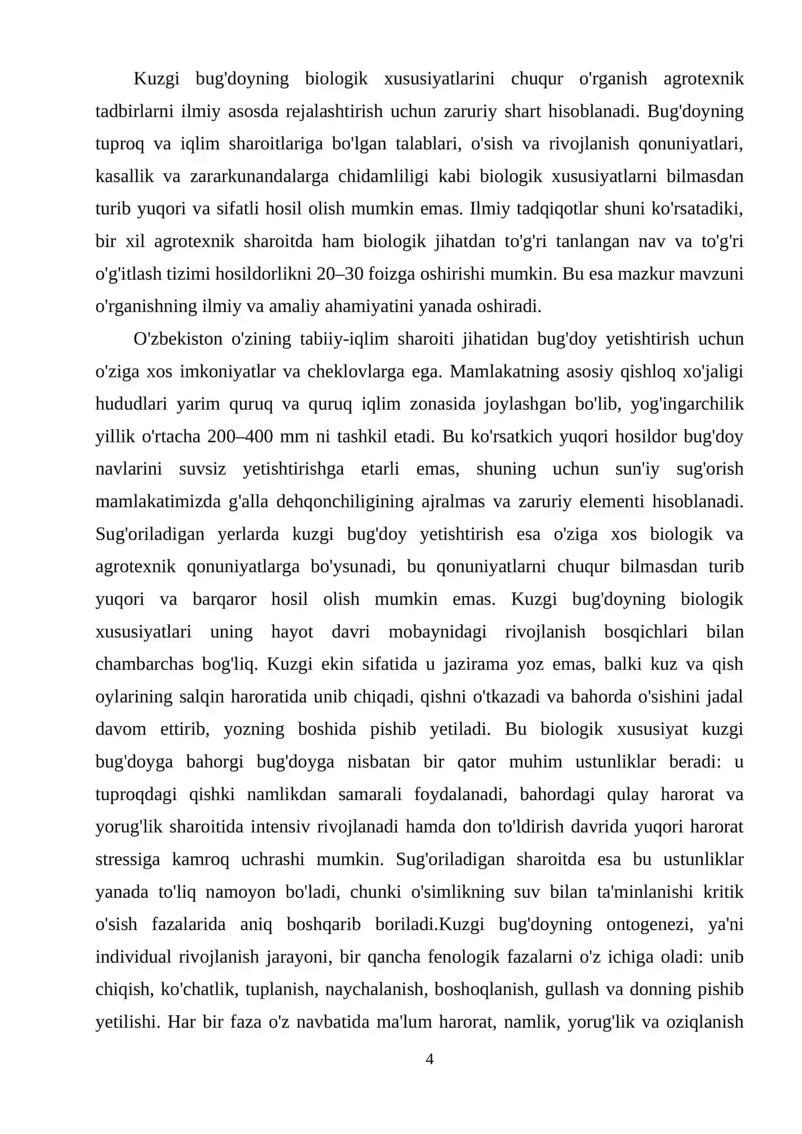 KUZGI BUG‘DOY YETISHTIRISH TEXNOLOGIYASI 4