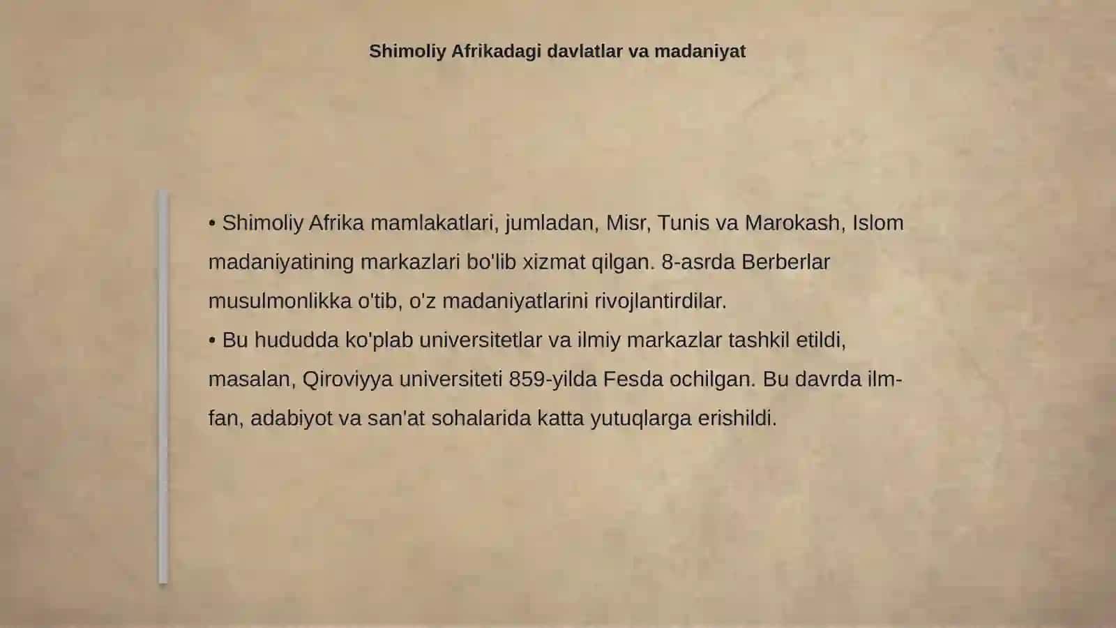 O'rta asrlarda Afrika Tarixi 4