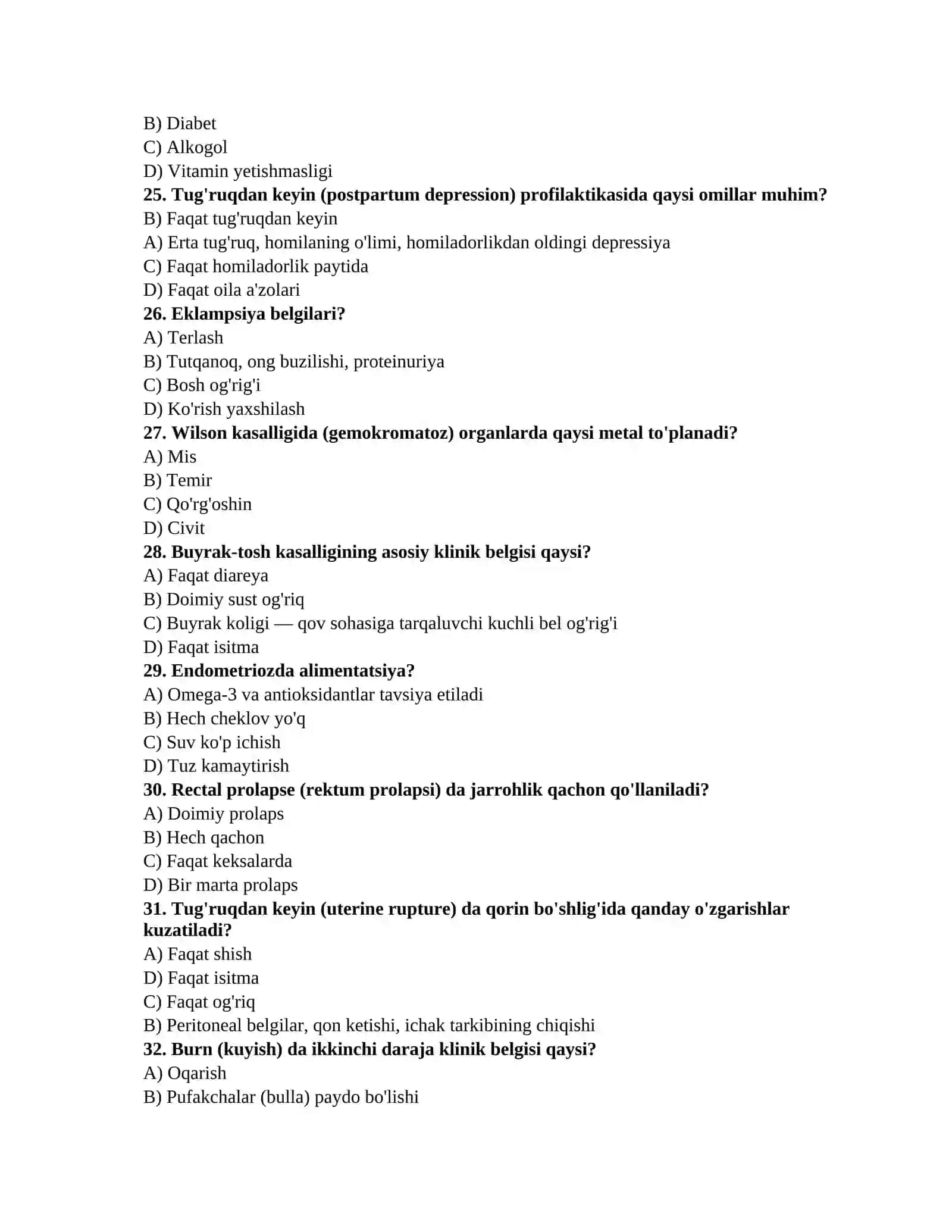 Tibbiyot imtihoniga tayyorgarlik 4