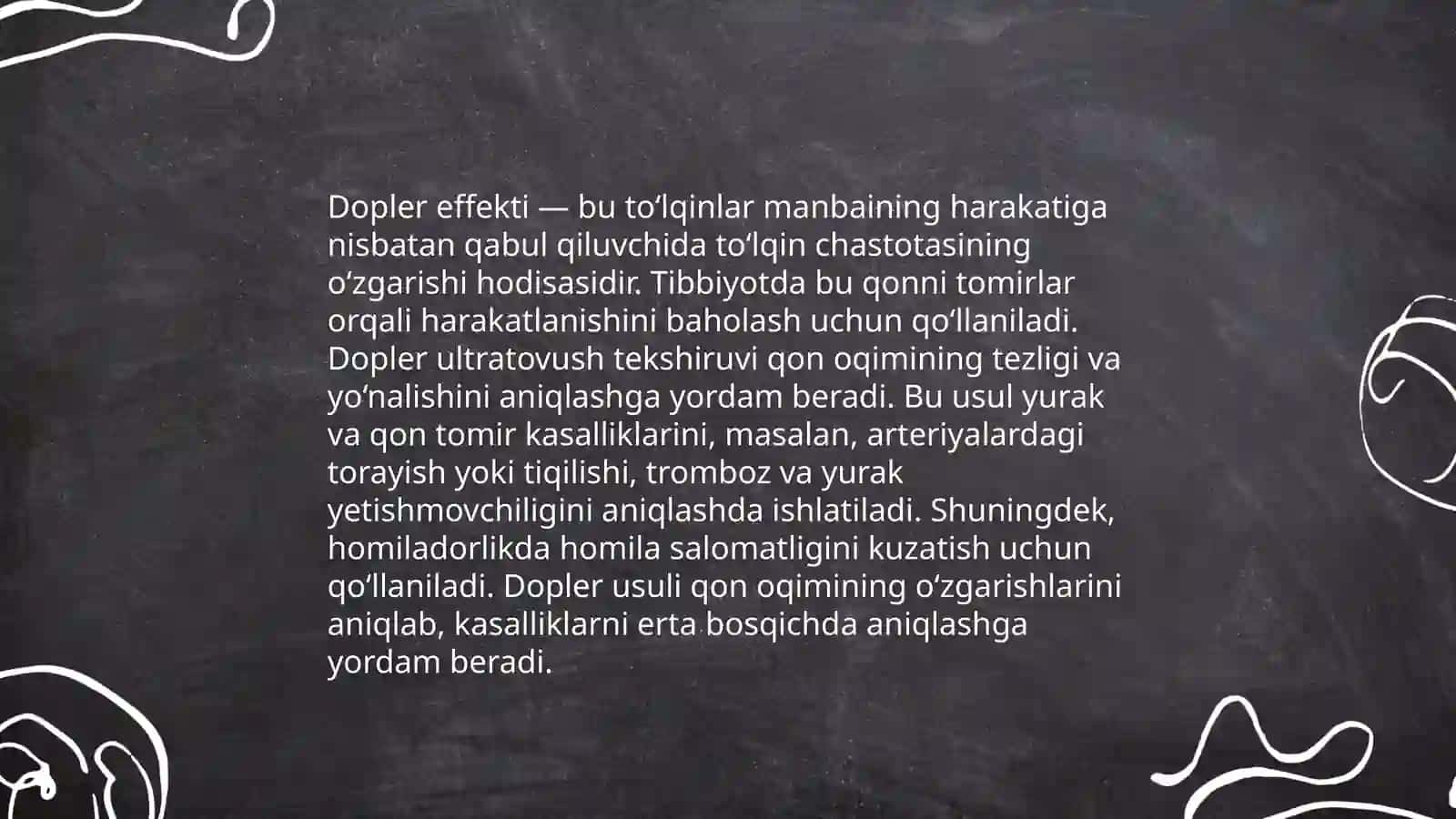 Dopler apparatining ishlash prinsipi va foydalari 4