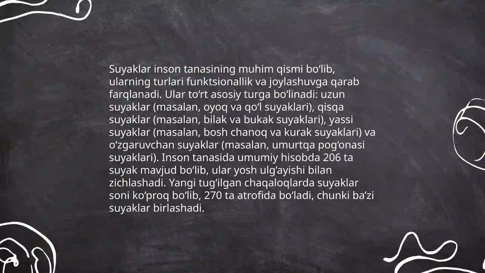 Tayanch harakatlanish sistemasi 4