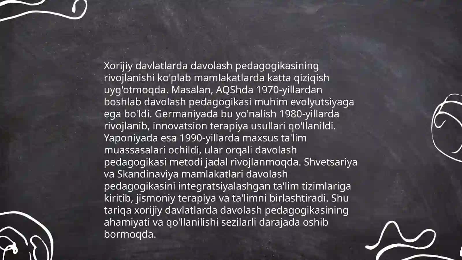 Davolash pedagogikasining xorijiy va mahalliy tajribasi 4