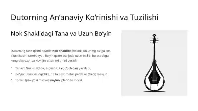 Dutor cholg’u asbobi haqida ma’lumot 4