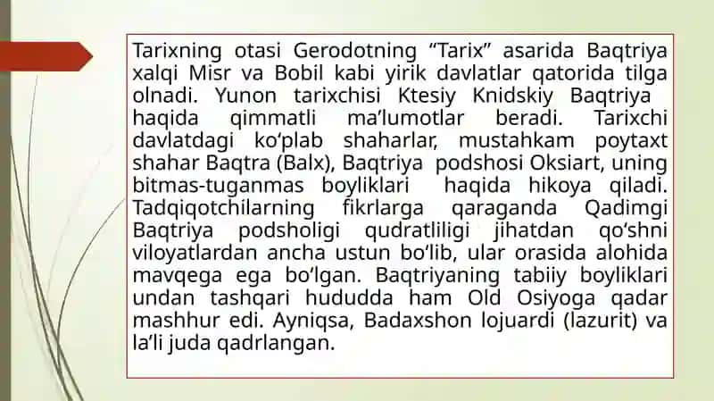 Qadimgi Baqtriya va Sug‘diyona 4