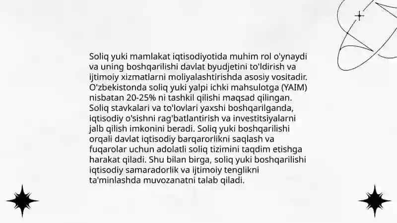 Korxonalarda soliqlarni rejalashtirish 4