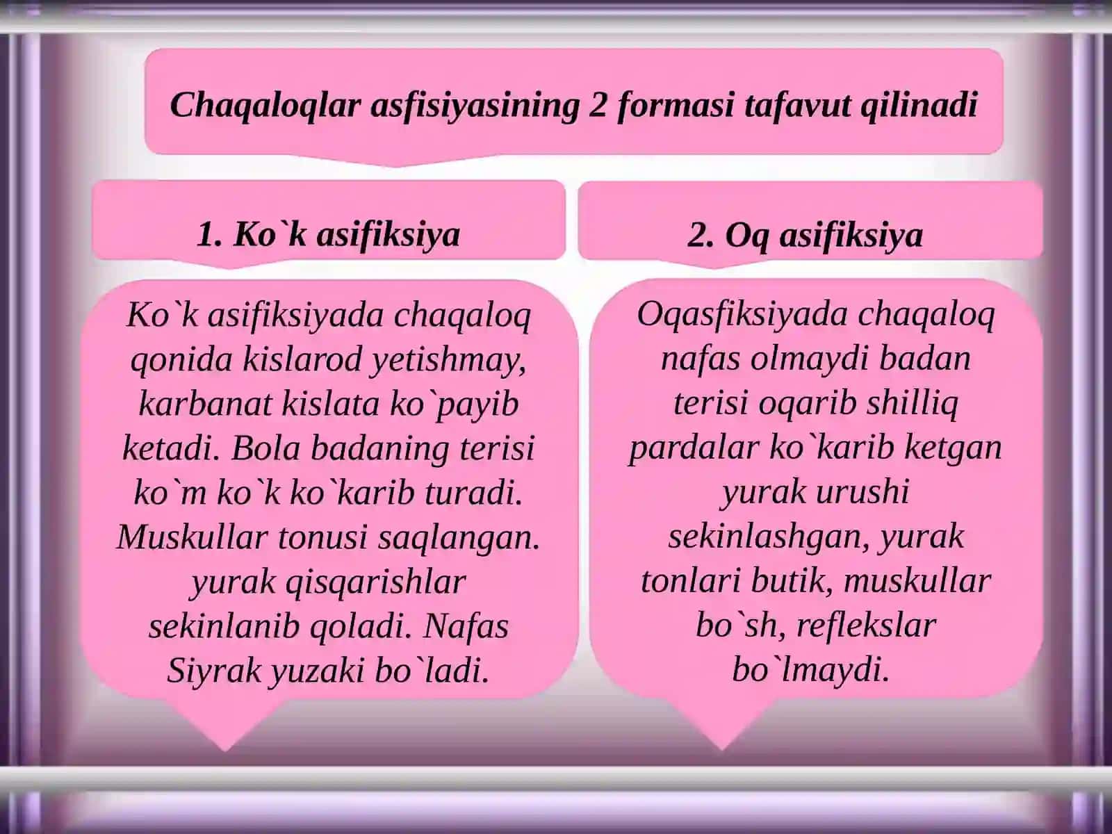 Chaqaloqlar kasalliklari va ularni parvarish qilish 4