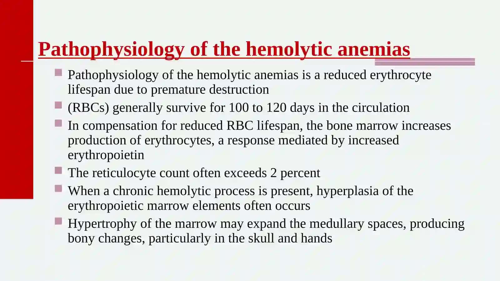 Hemolytic Anemia in Children 4