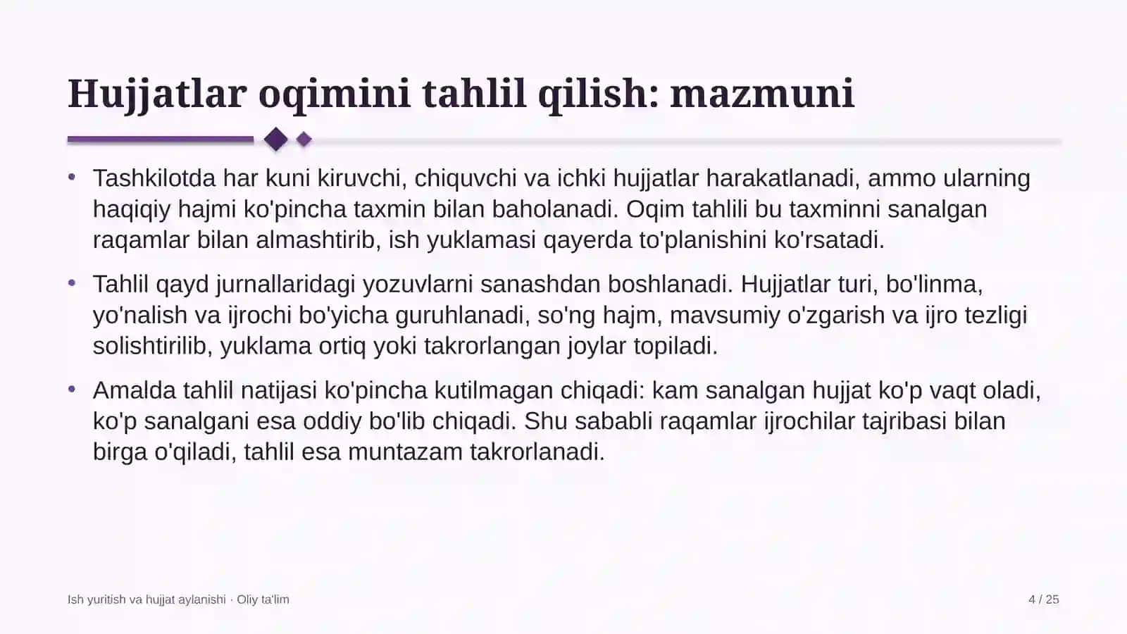 dam olish maskanlarida hujjatlar oqimini tahlil qilish 8941 4