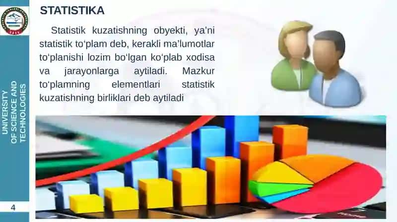 STATISTIK KUZATISH USLUBIYATI 4