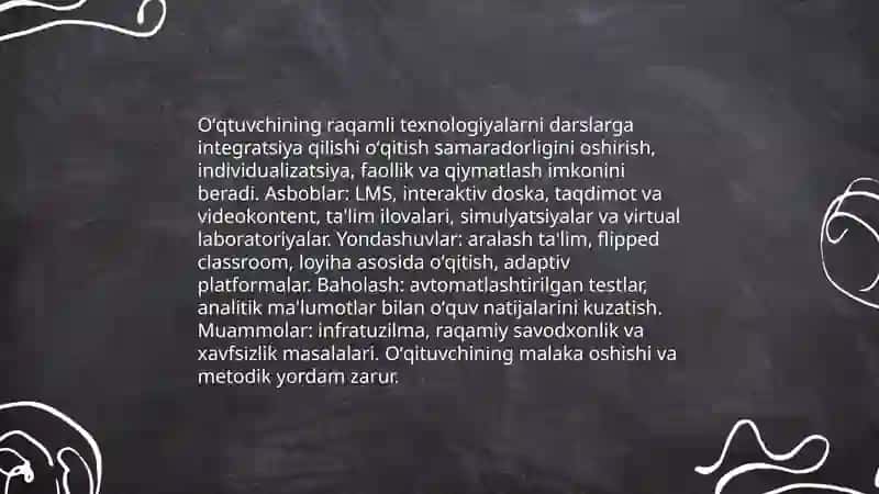 Oʻqtuvchining inovatsion faoliyati 4