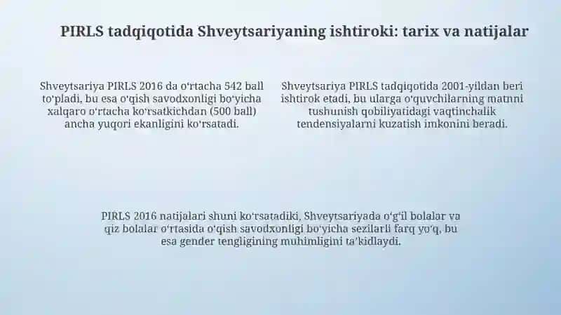 Shveytsariya ta'lim tizimi 4