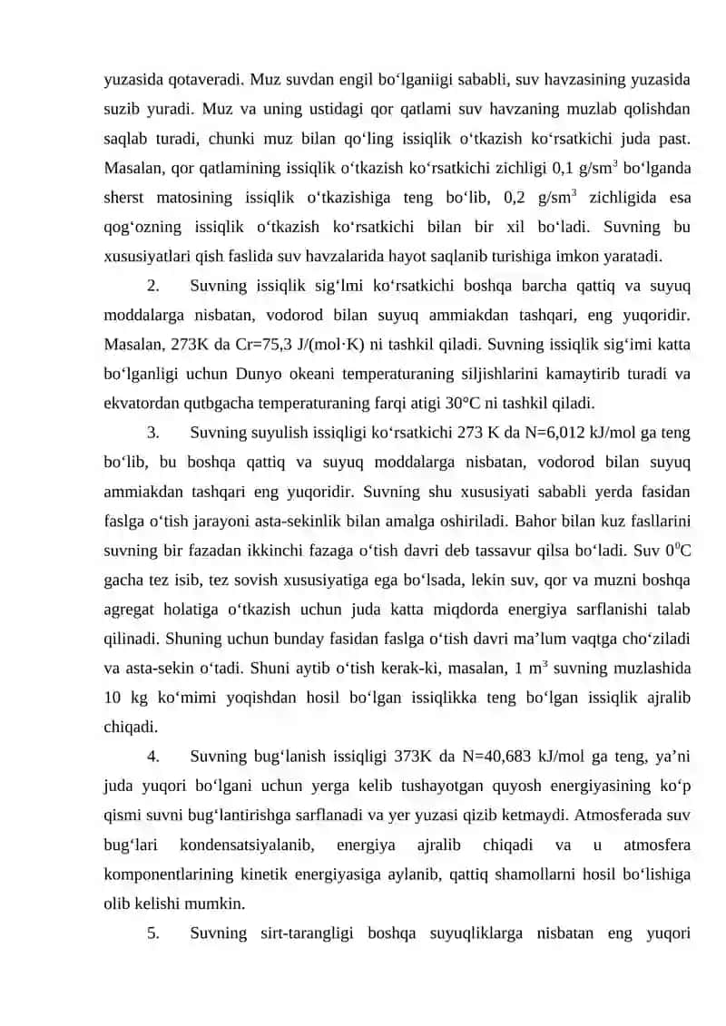 Tabiiy suvlarning kimyoviy komponentlari 4