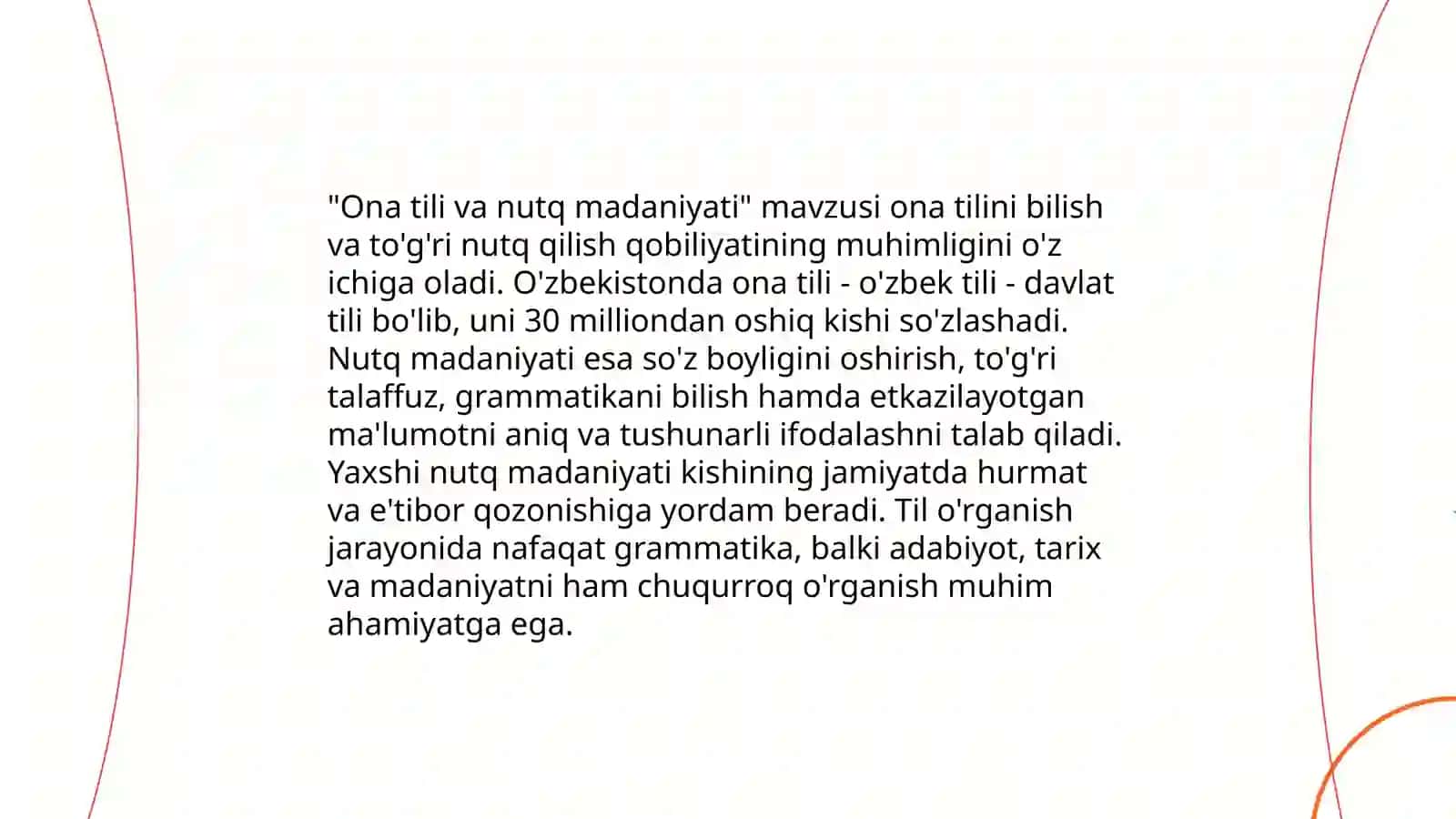 Nutqning sofligi va ma'naviy jihatlari 4