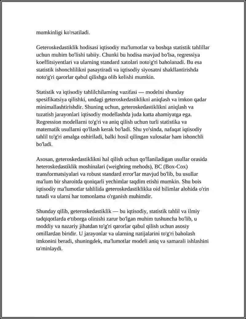 GETEROSKEDASTIKLIK 4