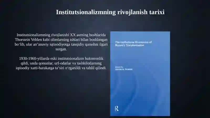 Institutsionalizm 4