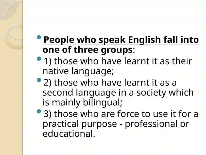 Background to English becoming an International language 4