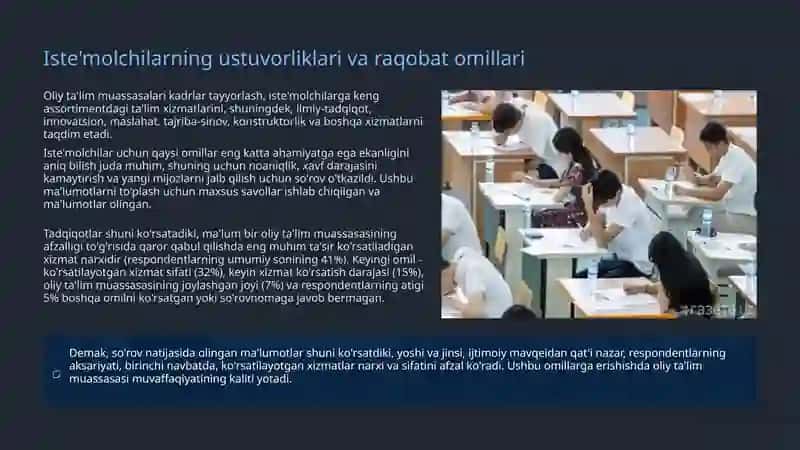 Oliy ta'limda raqobat strategiyasi 4