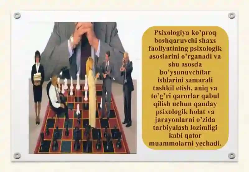 Boshqaruv psixologiyasi 4