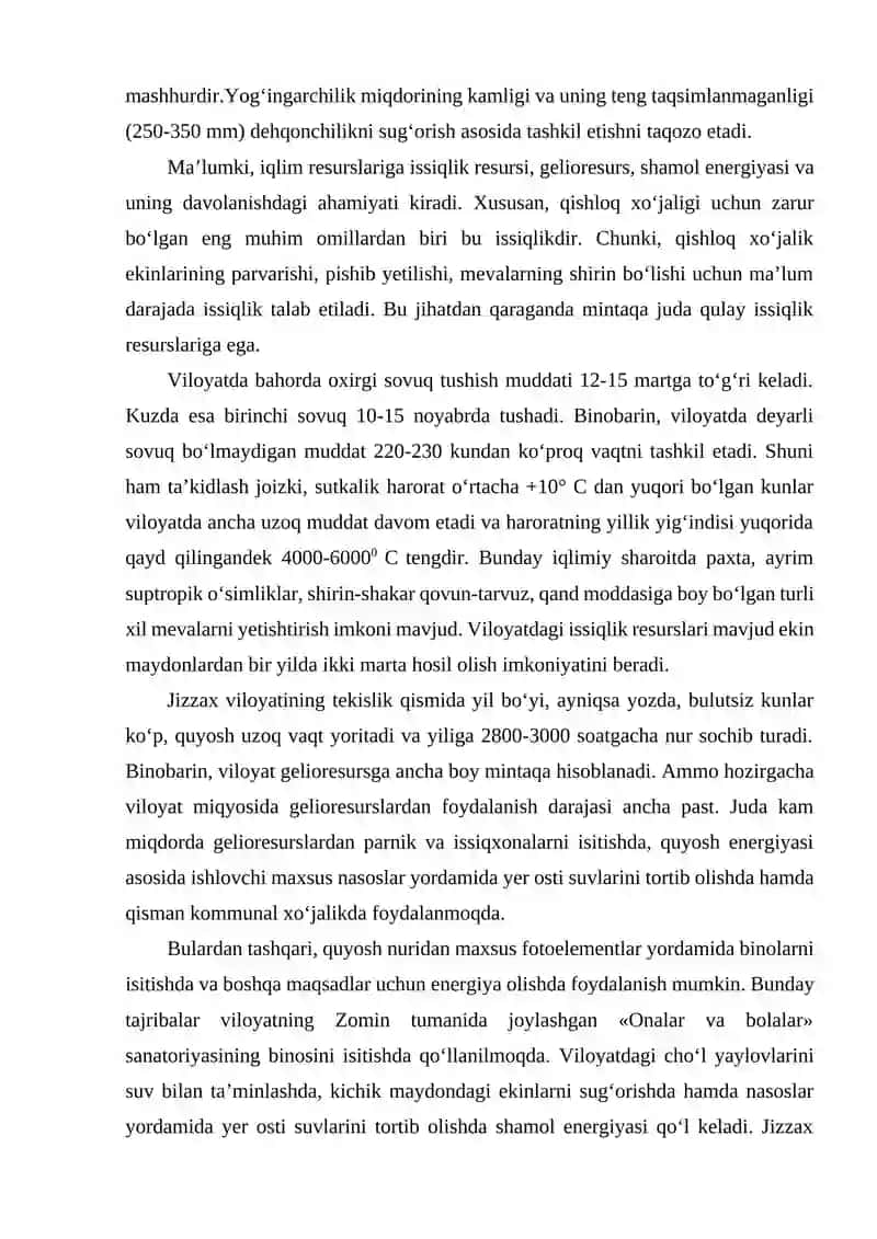 Iqlim va ichki suvlari 4