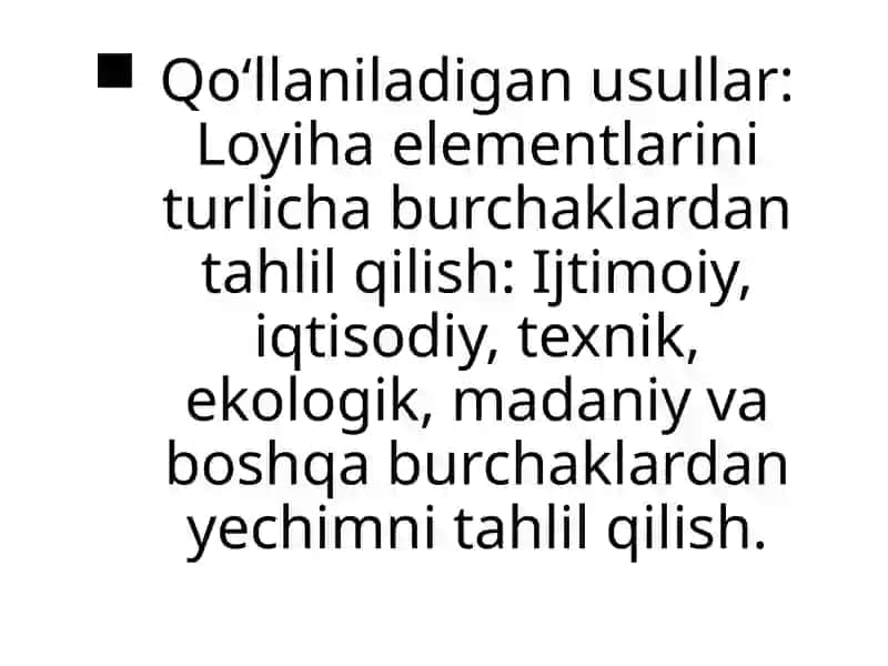 Turliburchak va proyeksiyalarda loyihalash 4