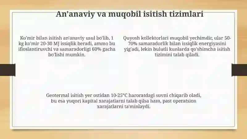 Qishgi Issiqxonalarni isitish usullari 4