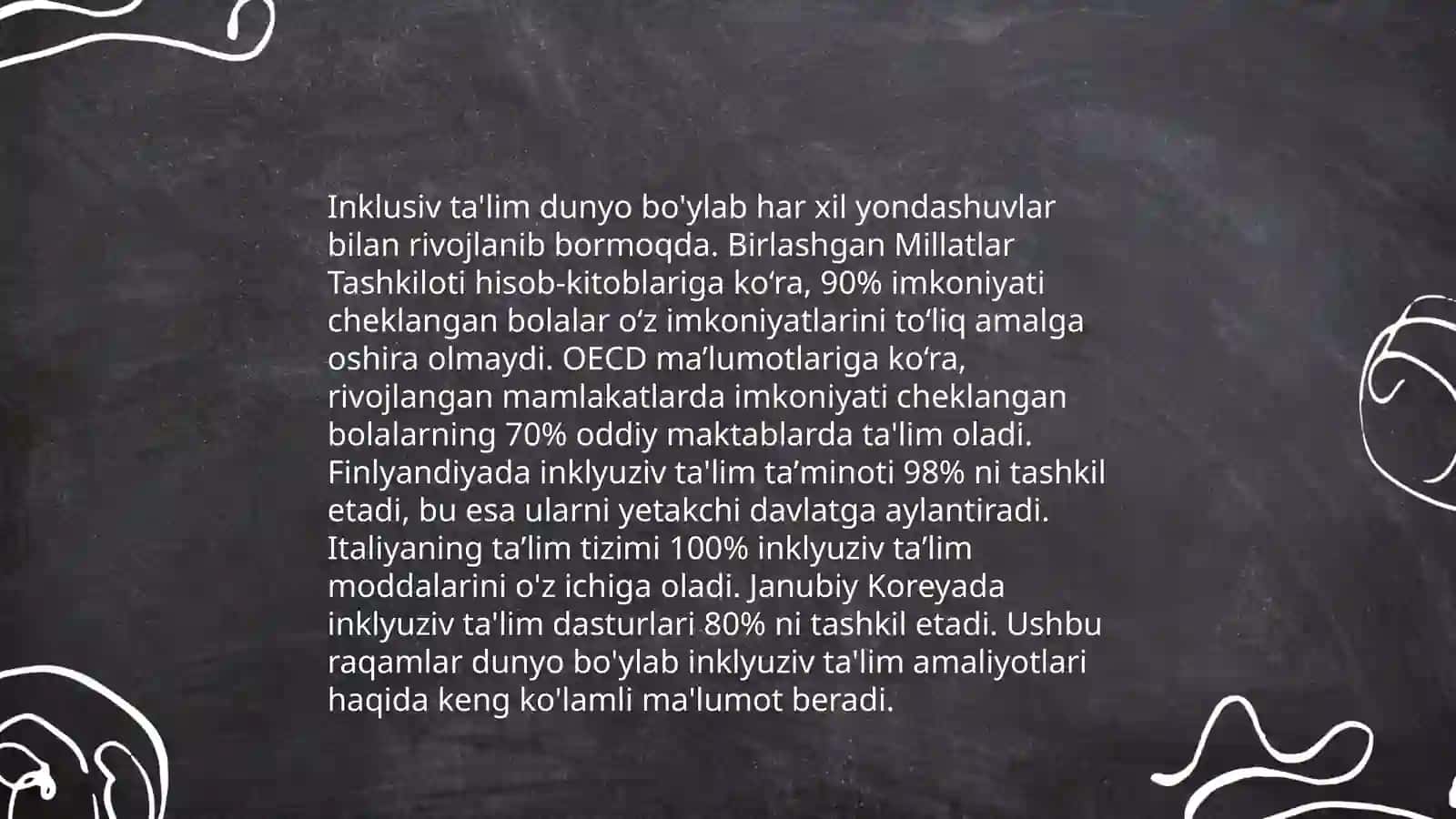 xorijiy mamlakatlarda inklyuziv ta'lim strategiyalari va amalga oshirish shart-sharoitlari 4