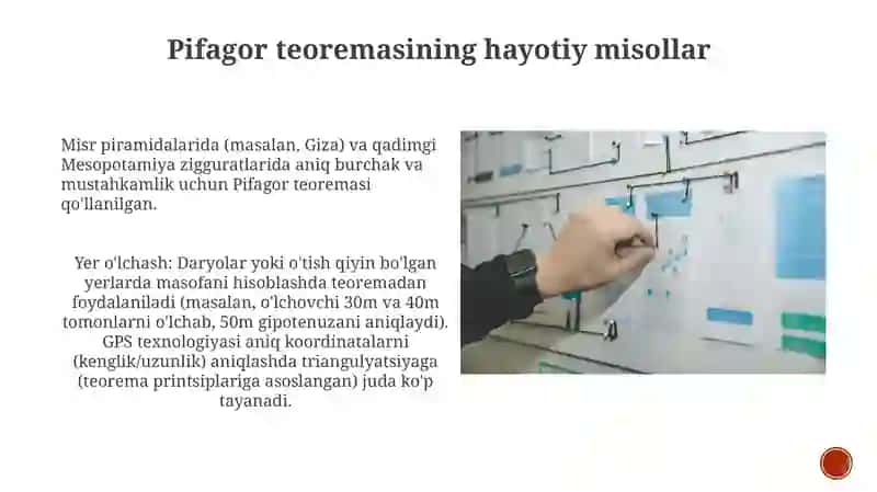 Geometriya dizayn va pifagor teorenasi 4