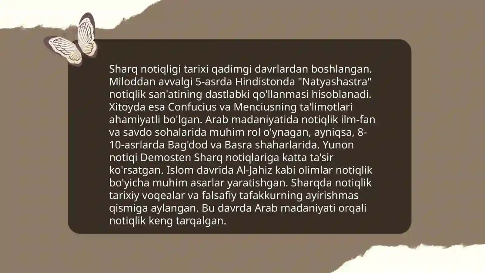 Gʻarb notiqligi tarixi 4