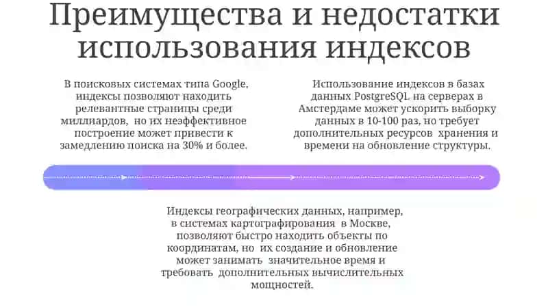 Свойства и связи индексов 4