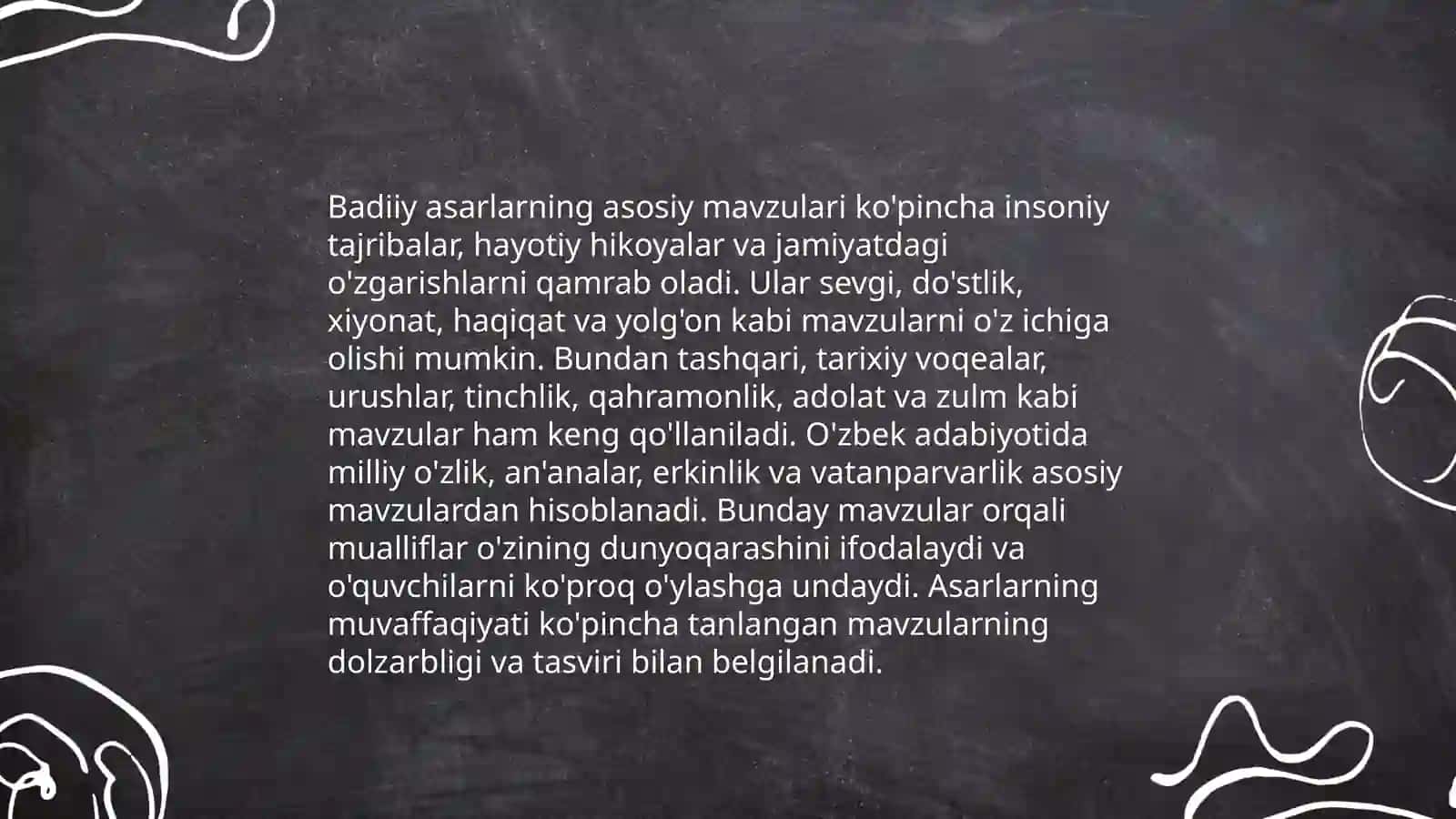 Boshlang'ich sinflarda badiiy asar tahlili 4