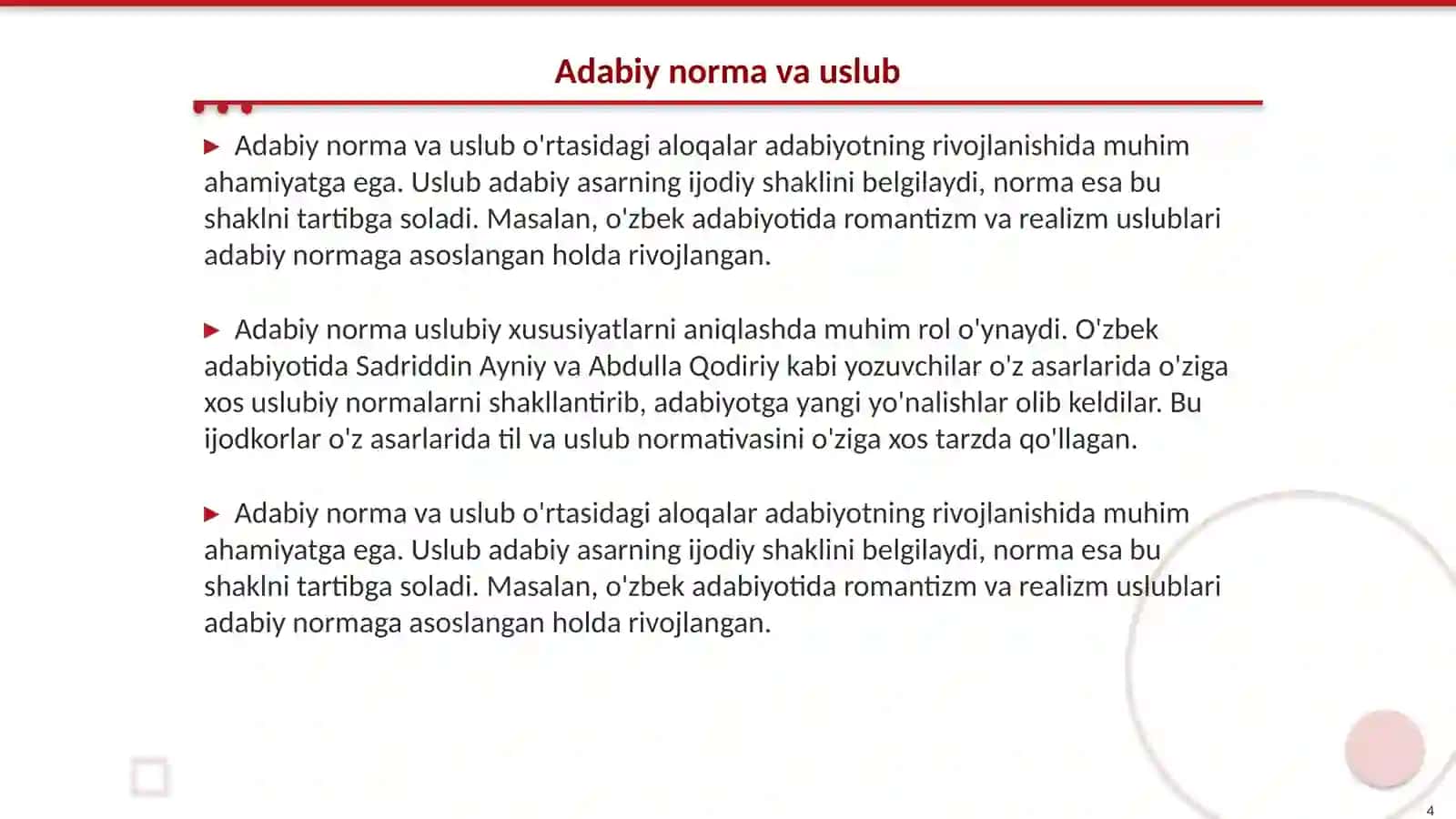 Adabiy norma 4