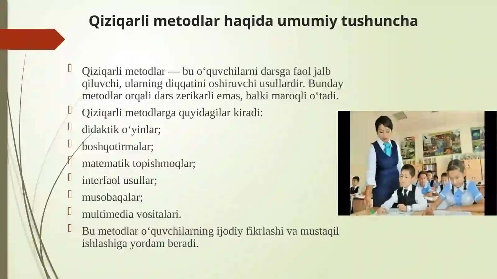 Matematika darslarida qiziqarli narsalardan foydalanish 4