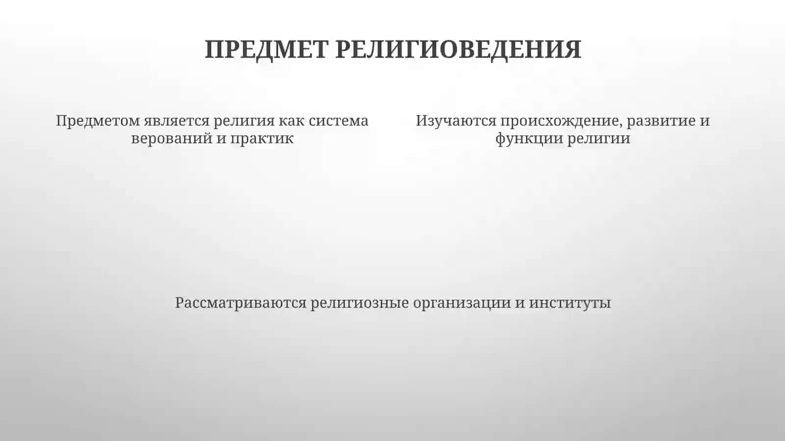 ВВЕДЕНИЕ В КУРС «РЕЛИГИОВЕДЕНИЕ» 4