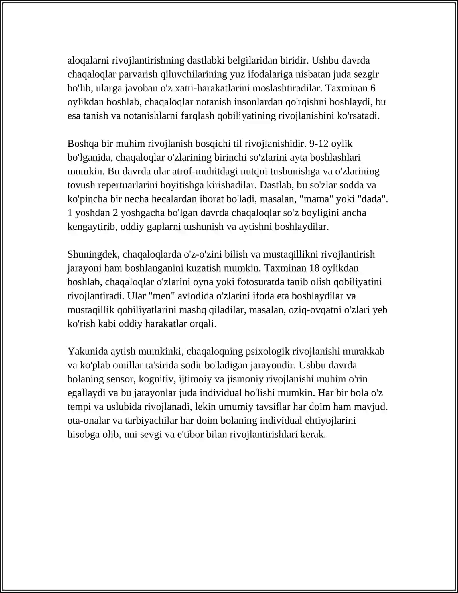 CHAQALOQLIK DAVRINING PSIXOLOGIK RIVOJLANISH XUSUSIYATLARI 4