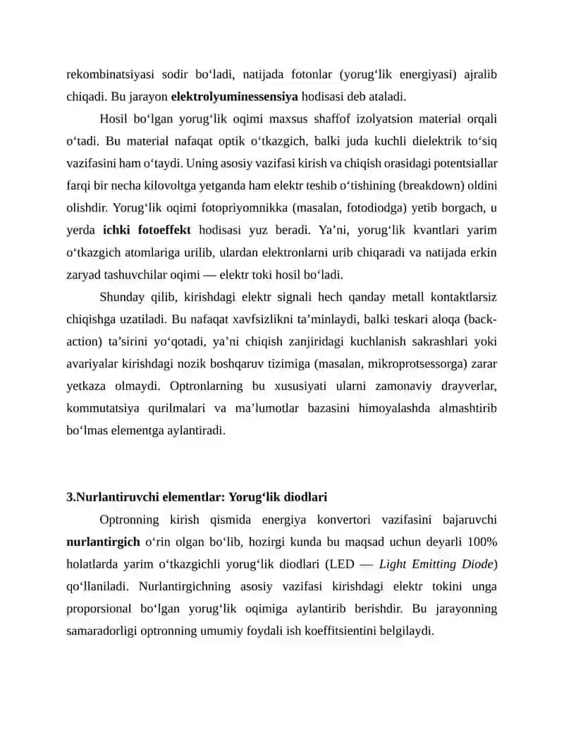 Optronlar. Optoelektron IMSlar. 4