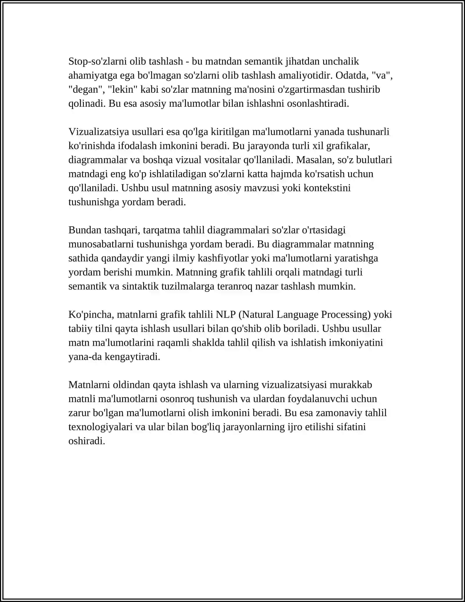 MATNLARNI GRAFIK TAHLIL QILISH USULLARI 4