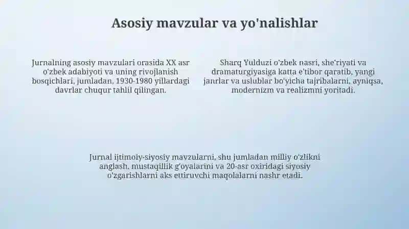 "Sharq Yulduzi" jurnali 4