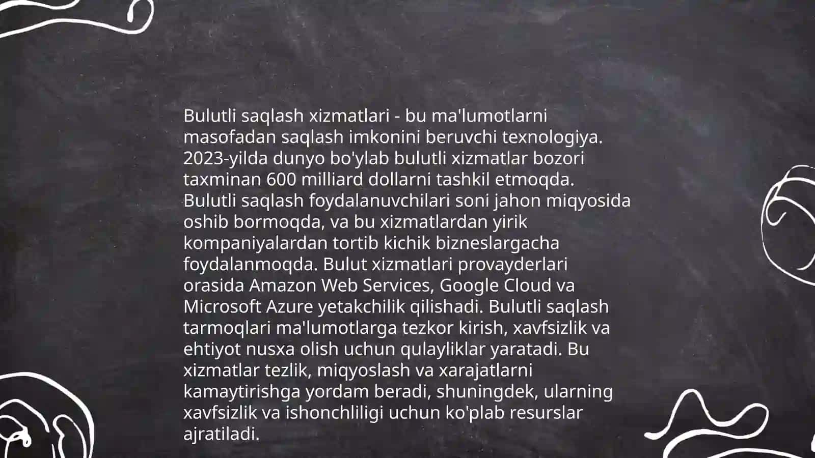 Bulutli hisoblash texnologiyalari 4