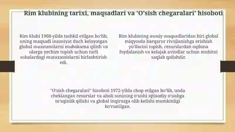 Global muamo mezonlari va darajalari!Rim klubi 4
