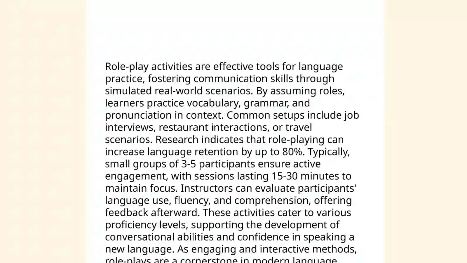 Using active and interactive methods in English language teaching and assessment 4