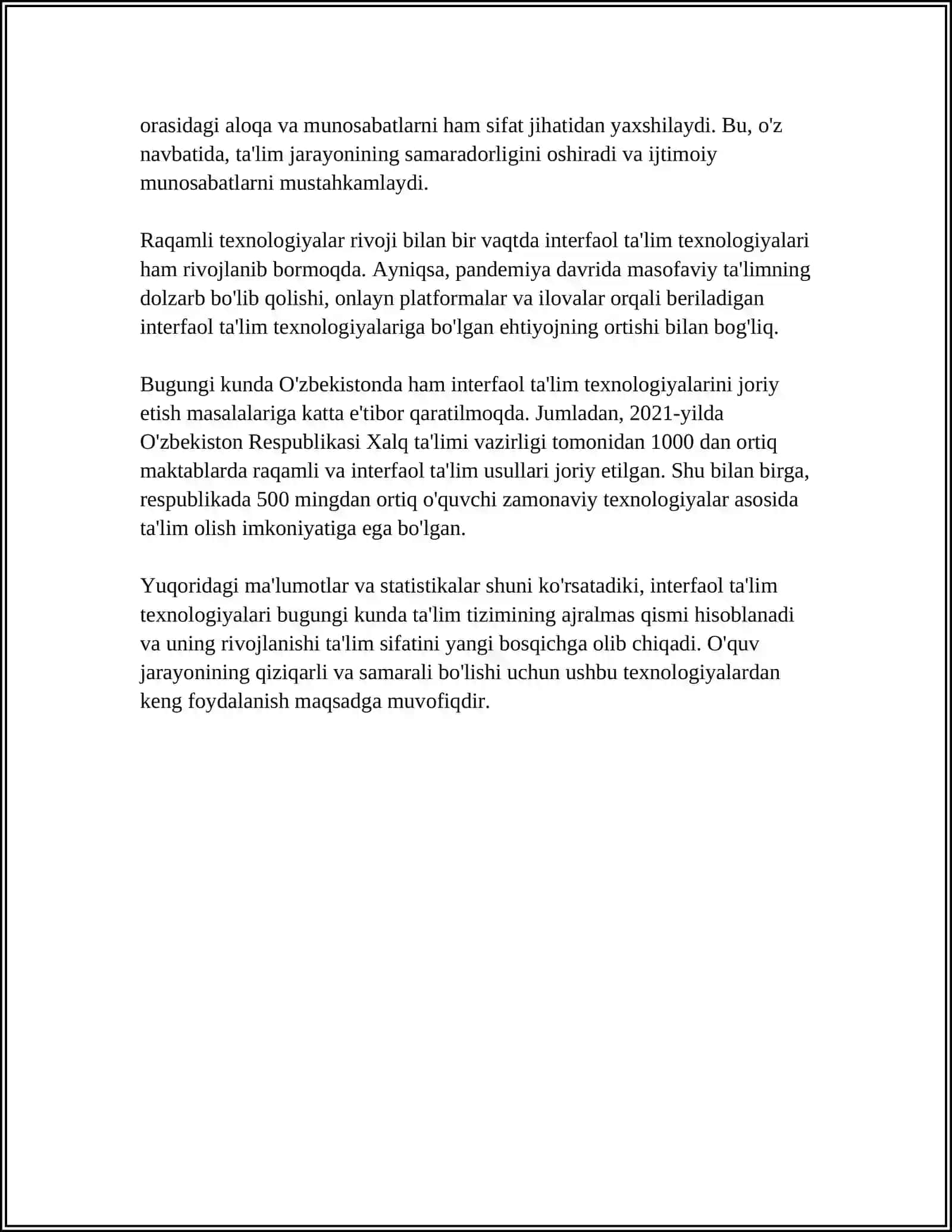 INTERFAOL TA'LIM TEXNOLOGIYALARINING DIDAKTIK MOHIYATI 4