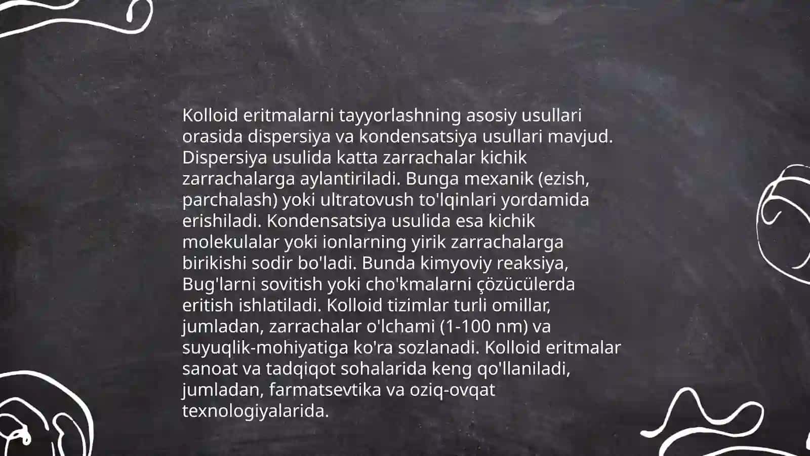 Kolloid eritmalar 4