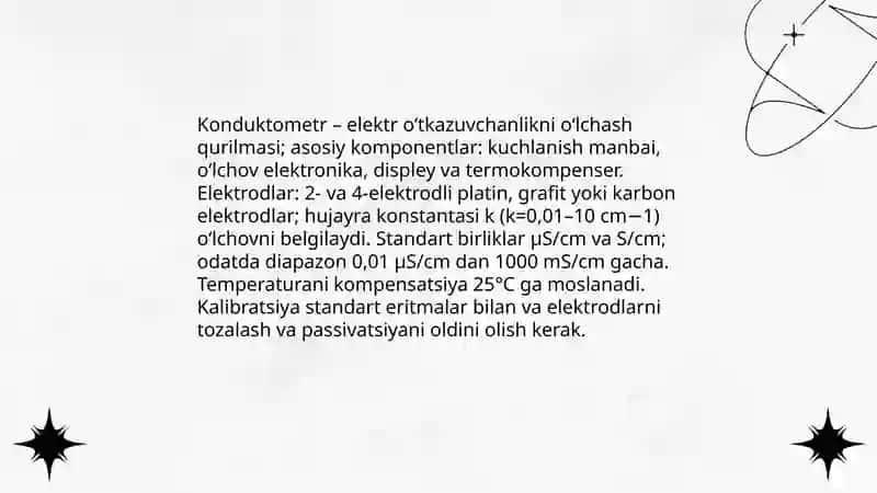 KONDUKTOMETRIK TITRLASH 4