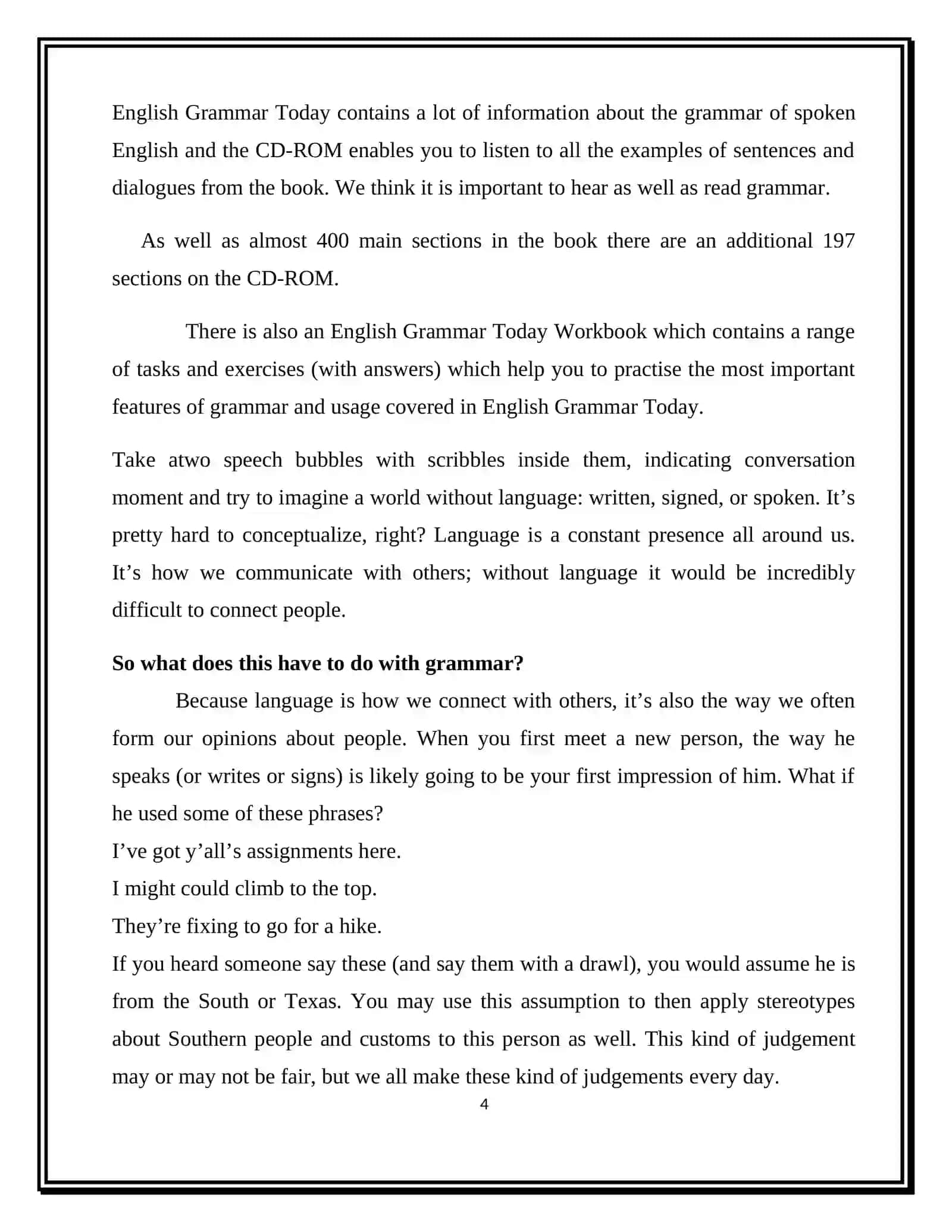 METHODS AND WAYS OF TEACHING GRAMMAR TO THE SECOND LANGUAGE LEARNERS AT ENGLISH LESSONS 4