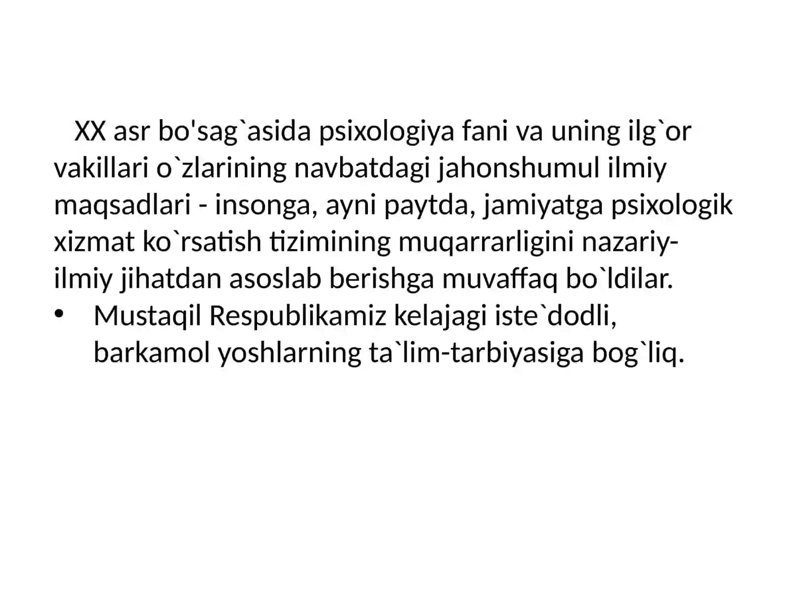Taʼlim tizimida  psixologik xizmati 4