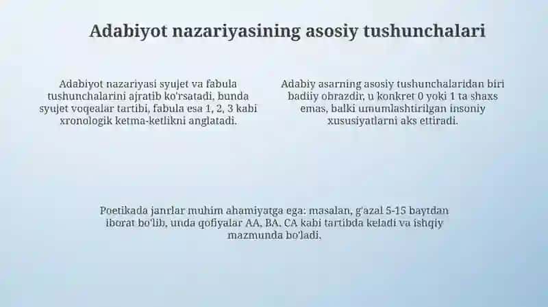 DilmurodQuronovning "Adabiyotnazariyasi" kitobi 4