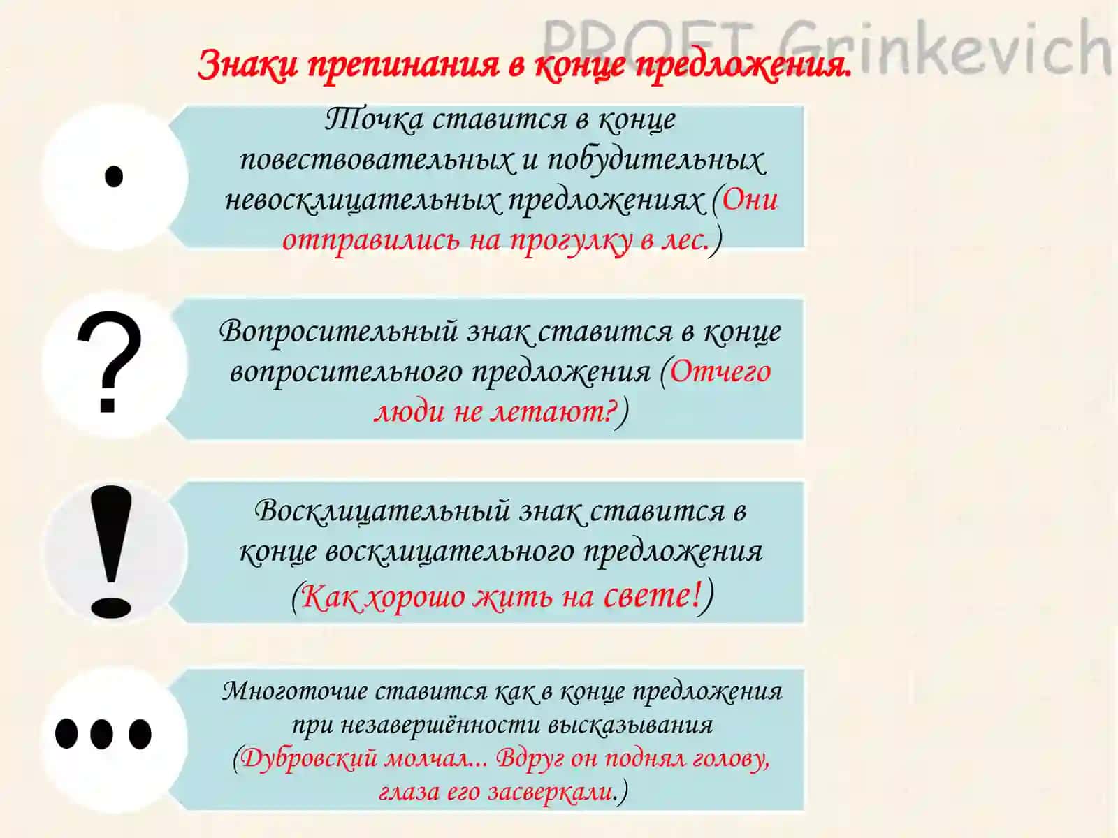 Пунктуация и ее системность 4