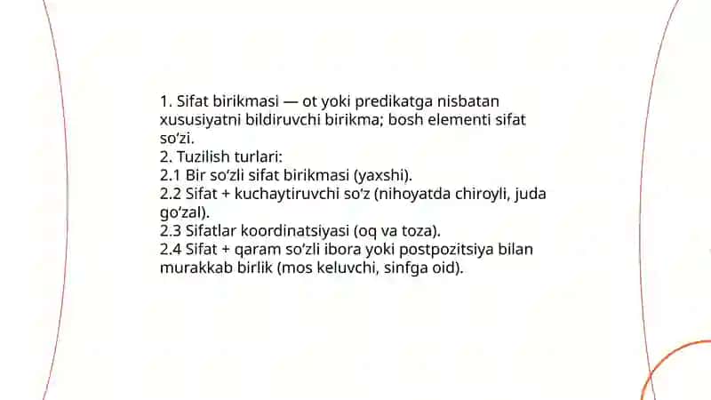 Structural types of phrases 4